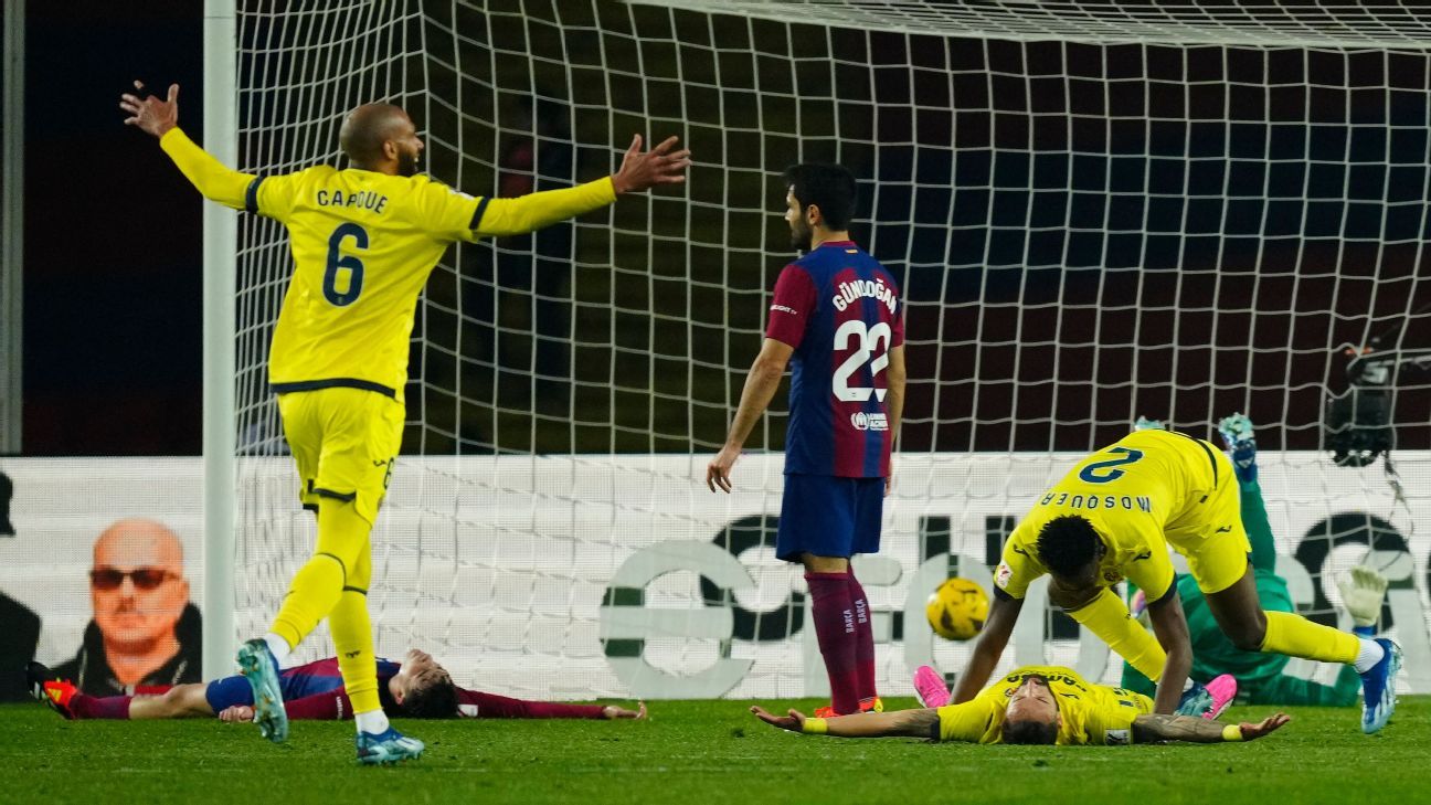 Villarreal a porté un nouveau coup dur à Barcelone et a remporté un match avec 8 buts