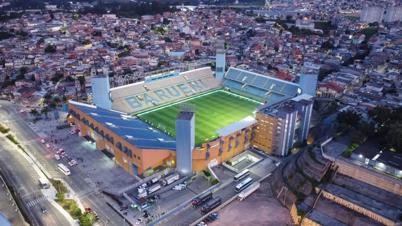 Arena Barueri liberada pela Federação Paulista após polêmica com Palmeiras.