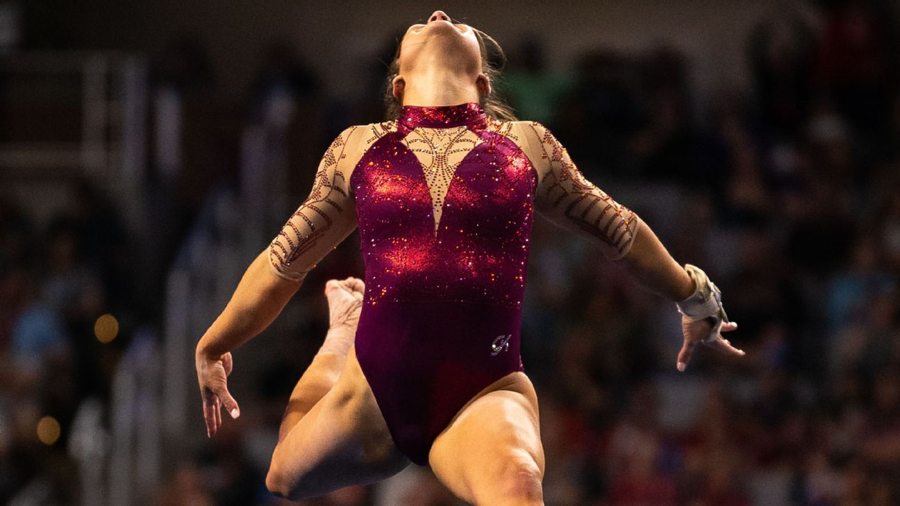 Oklahoma repeats as NCAA women's gymnastics champion