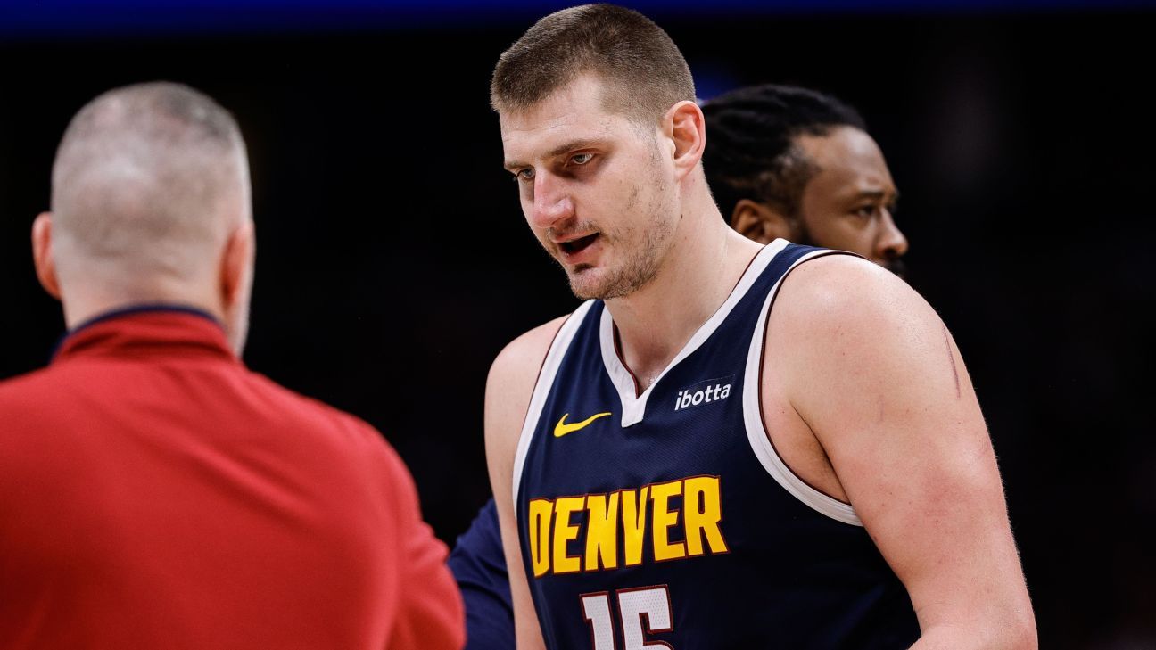 Nuggets' Nikola Jokic out for OKC game with lower back pain ESPN