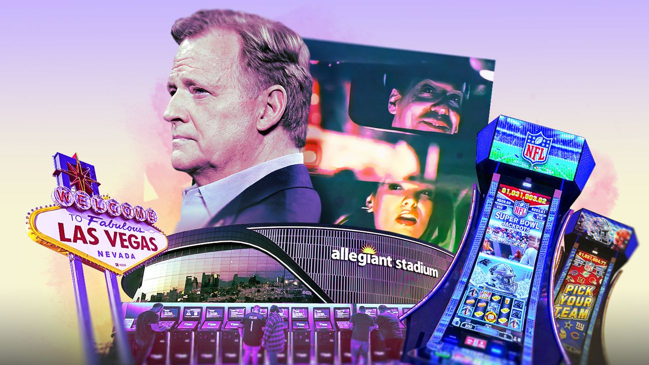 The NFL and Las Vegas’ evolution on sports activities and betting