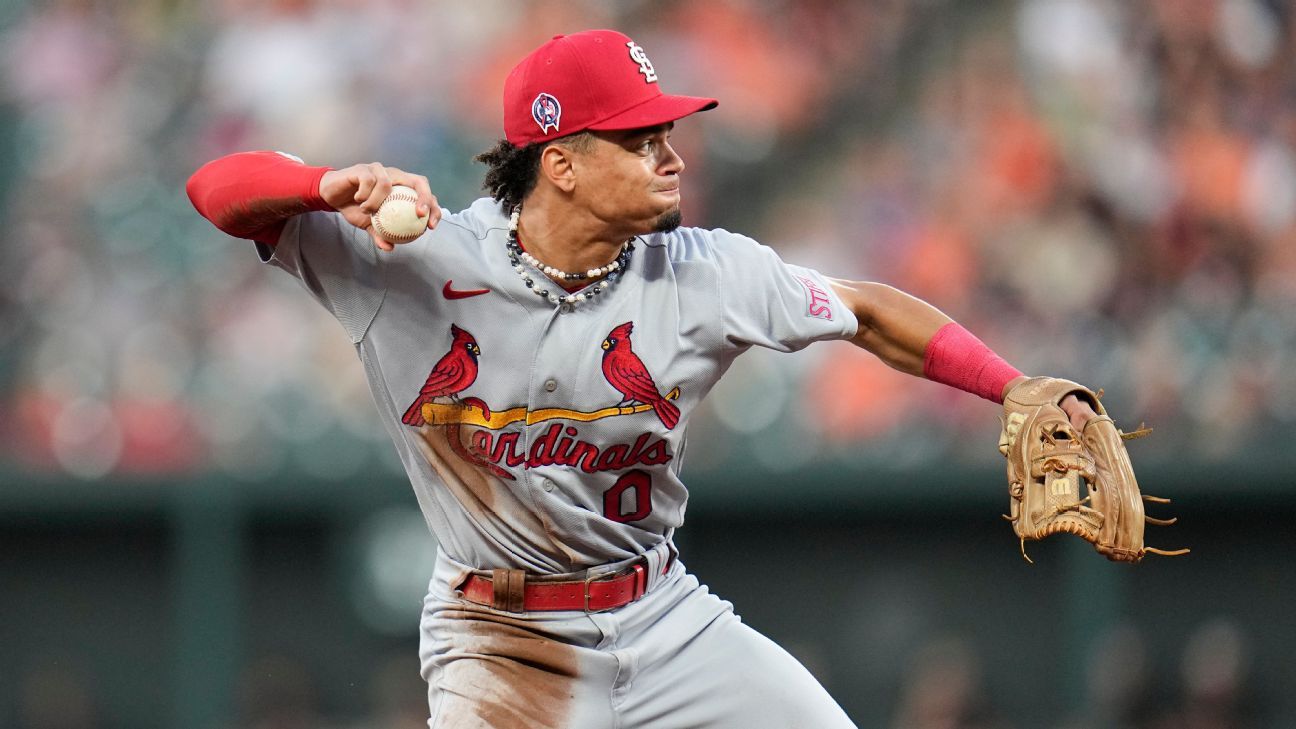 Cardinals shortstop Winn out with wrist soreness