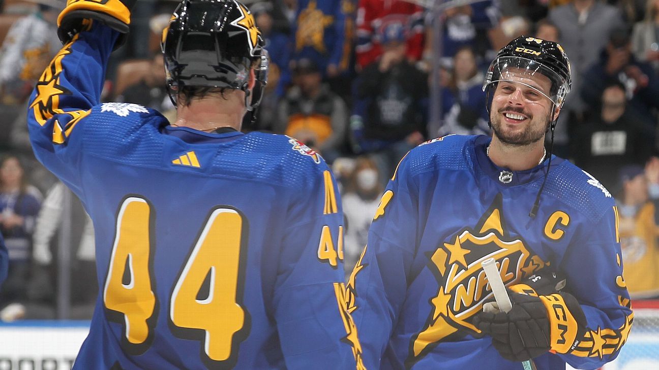 Le MVP Auston Matthews mène son équipe à la victoire du Match des étoiles de la LNH