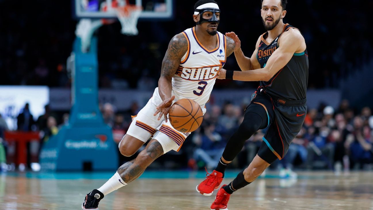 Bradley Beal scores 43 in return to Washington as Suns roll - ESPN