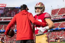 49ers' Shanahan aims to lighten McCaffrey's workload