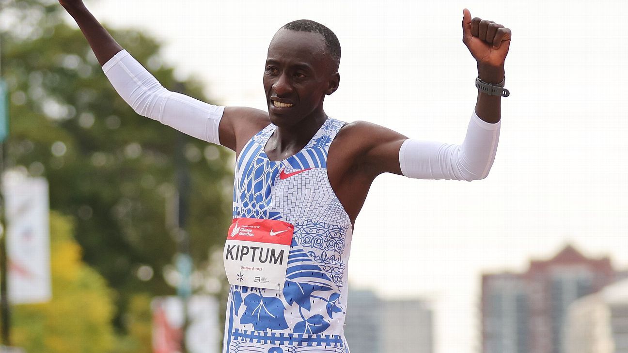 Marathon world-record holder Kelvin Kiptum, 24, dies in automotive crash