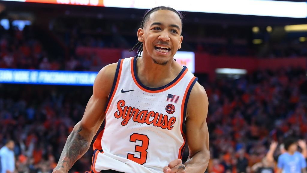 Syracuse sorprendió al No. 7 UNC detrás de los 25 puntos de Judah Mintz