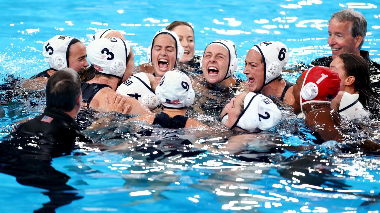 U.S. beats Hungary to win women's water polo world title ESPN