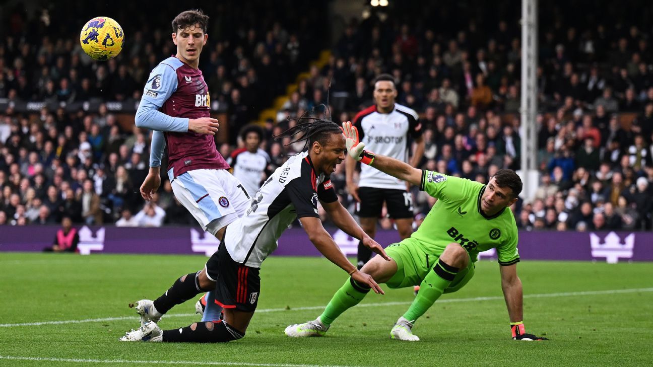 Dibu Martínez a raté le but mais a sauvé Aston Villa contre Fulham
