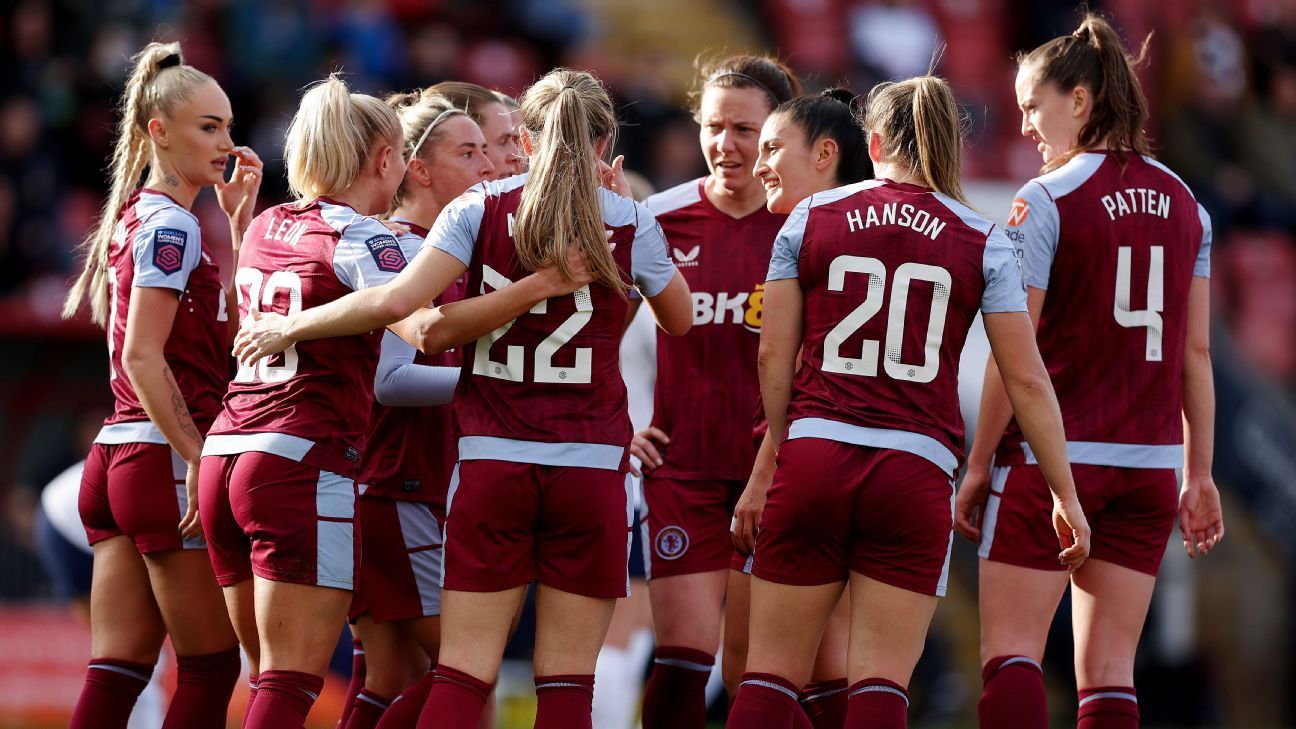 WSL: Villa beat Spurs as Leicester, Liverpool win