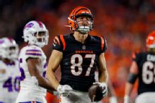 Bengals tight end Tanner Hudson out for season with torn pec