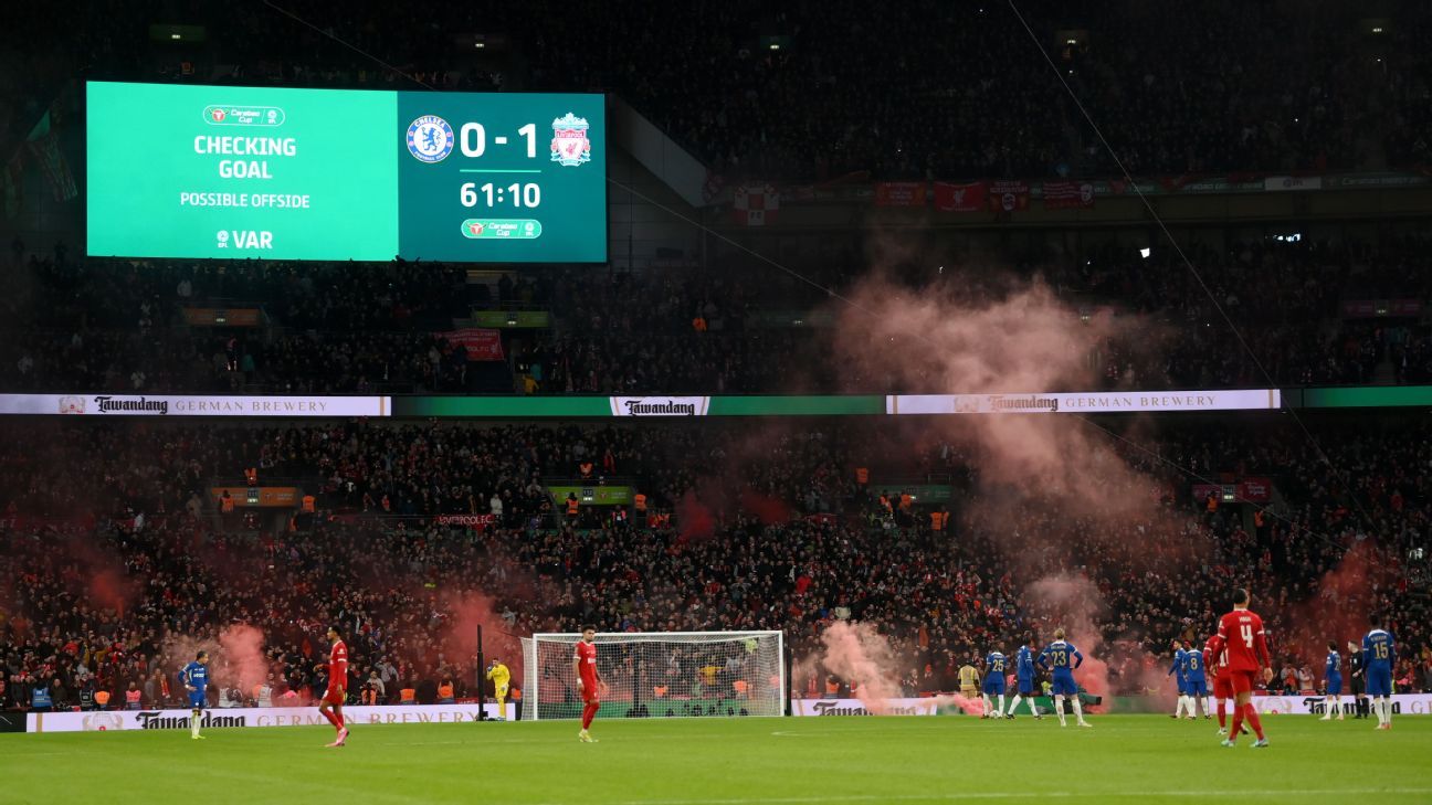 Why Virgil van Dijk's Carabao Cup final goal was ruled out for offside