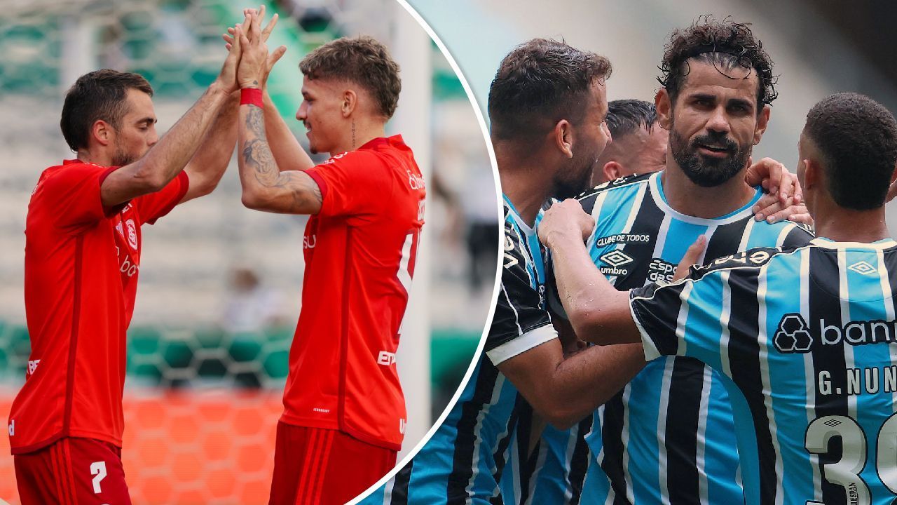 Confrontos das quartas de final do Gauchão de Internacional e Grêmio