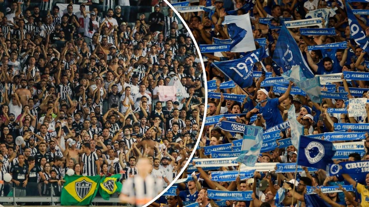 Organizadas de Atlético-MG e Cruzeiro banidas após morte de torcedor em briga