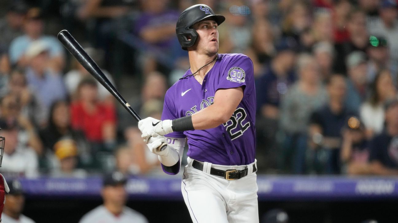 Rockies place OF N. Jones (back strain) on IL