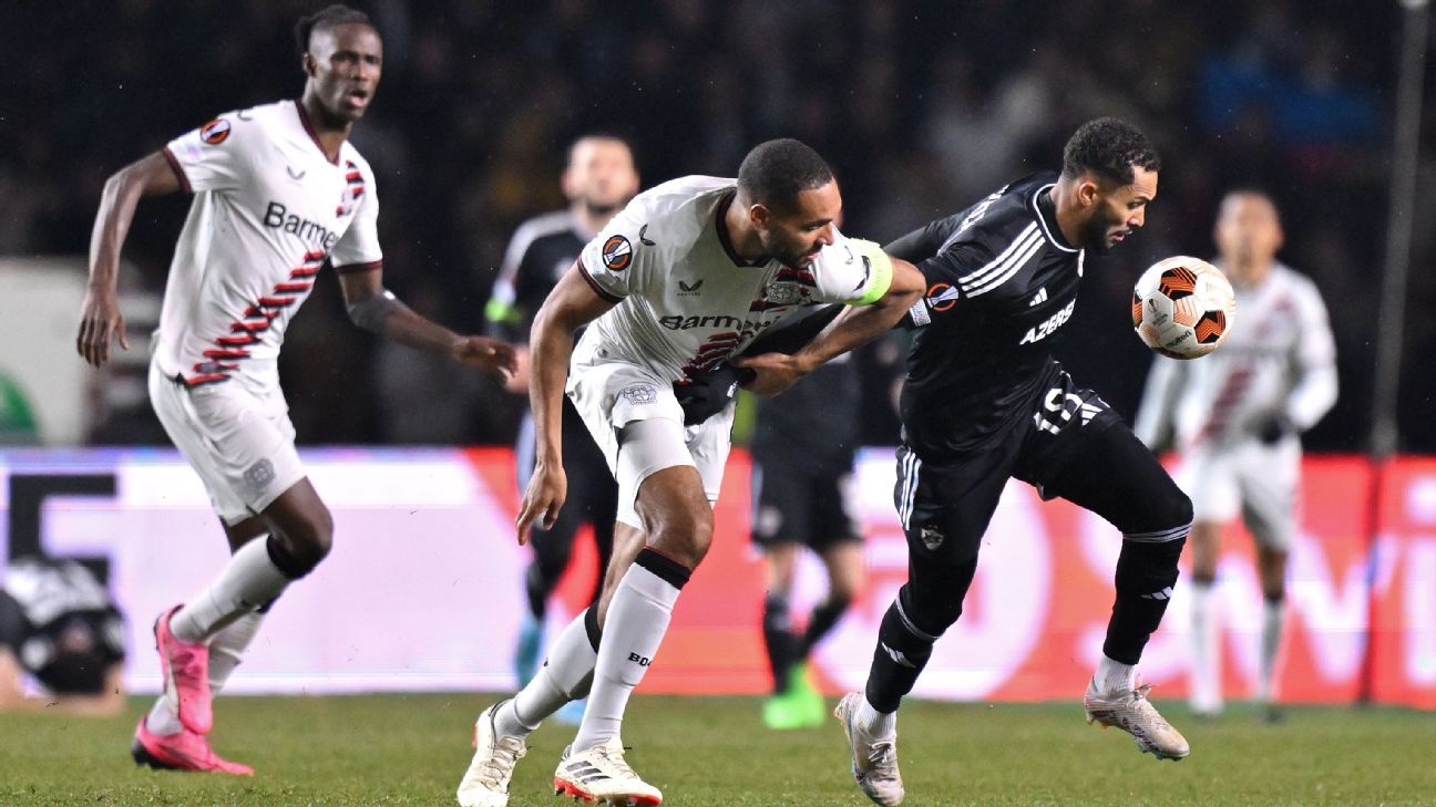 Le Brésilien marque un bon score en Ligue Europa, mais Leverkusen fait match nul