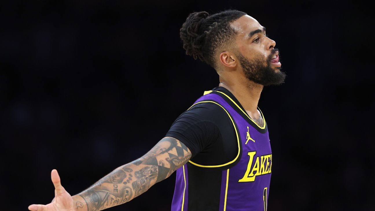 The Lakers Need D'Angelo Russell to Reverse Disappointing Playoffs History  - Sports Illustrated