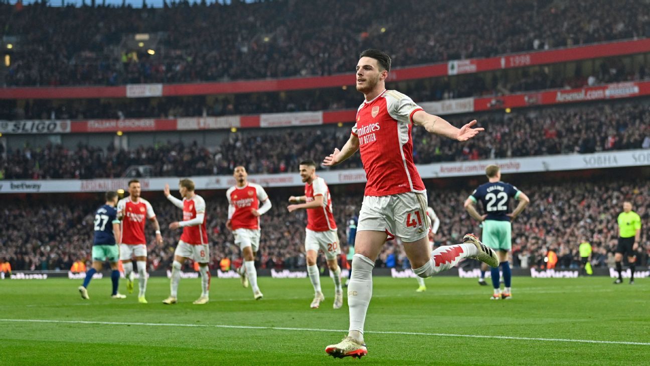 Arsenal gagne, prend l’avantage et met la pression sur Liverpool x City