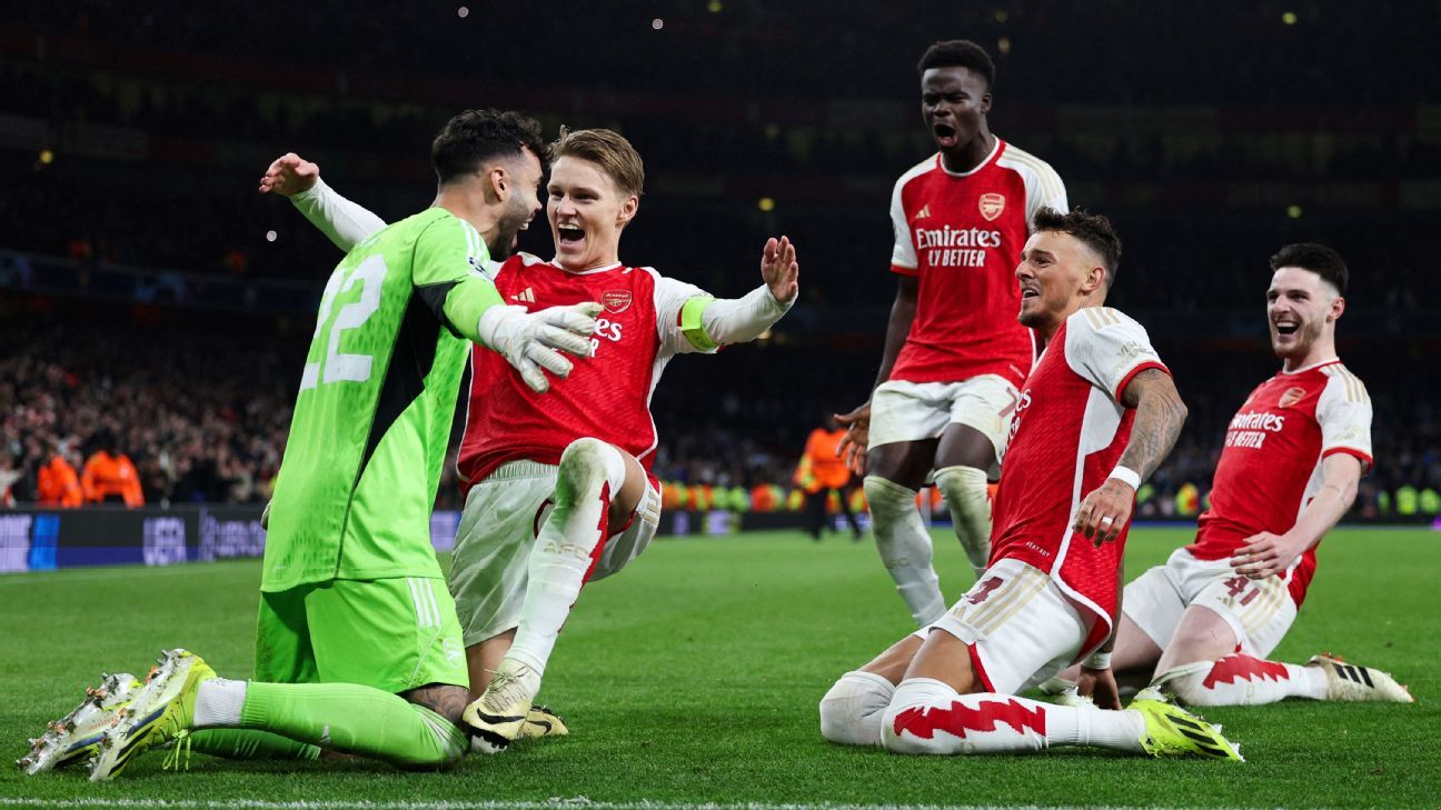 Soccer | Arsenal finish Champions League curse as Arteta reshapes membership
