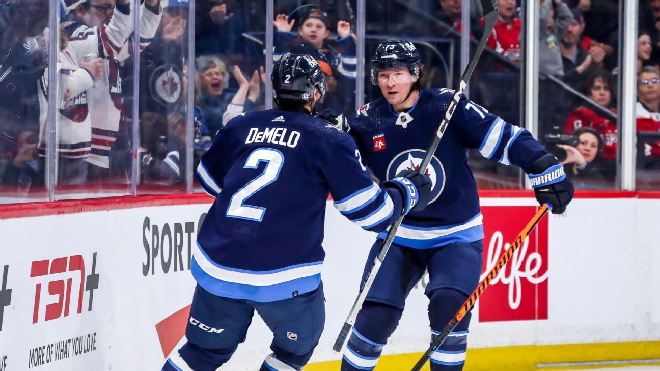 NHL playoff standings: How Jets win the West's No. 1 seed - ESPN