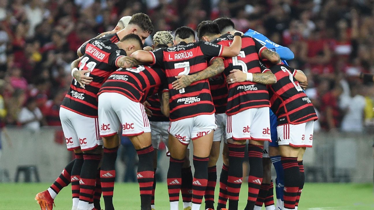 Jogadores do Bolívar reagem de maneira diferente ao enfrentar Flamengo na Libertadores