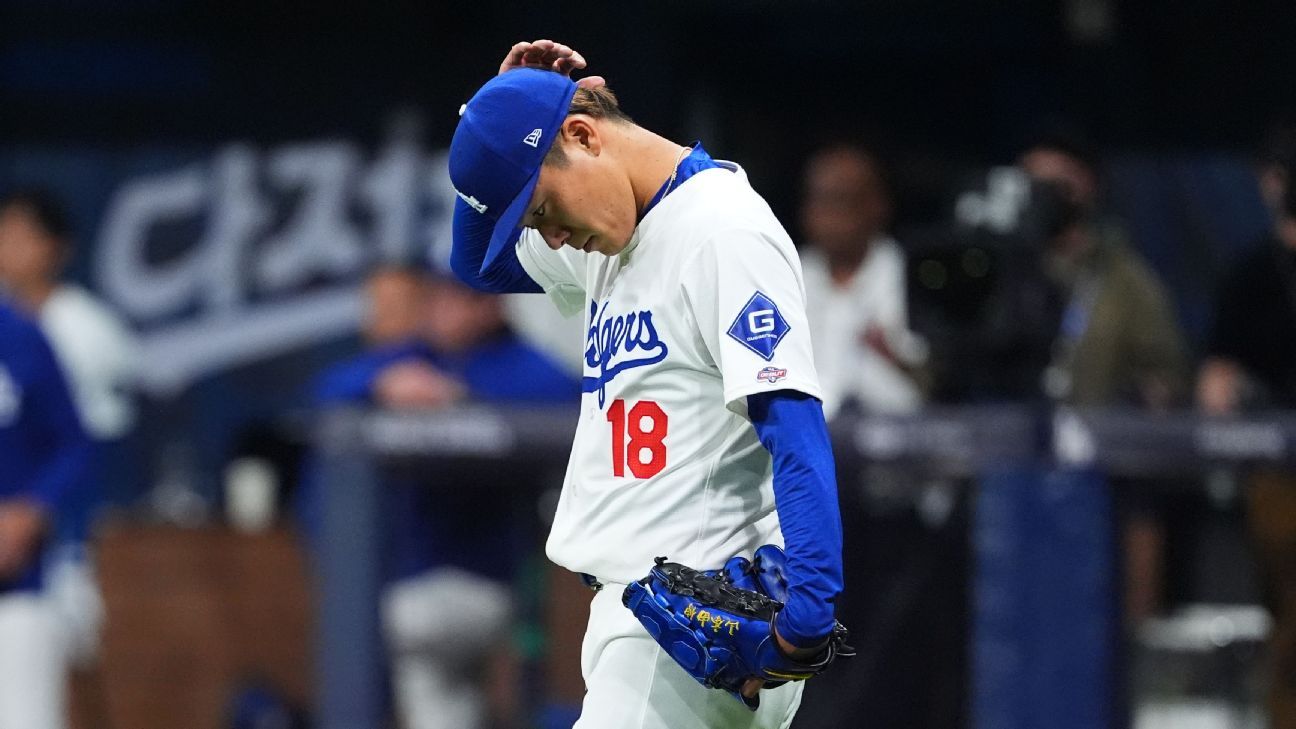 Yoshinobu Yamamoto lasted just one inning in the Dodgers' debut
