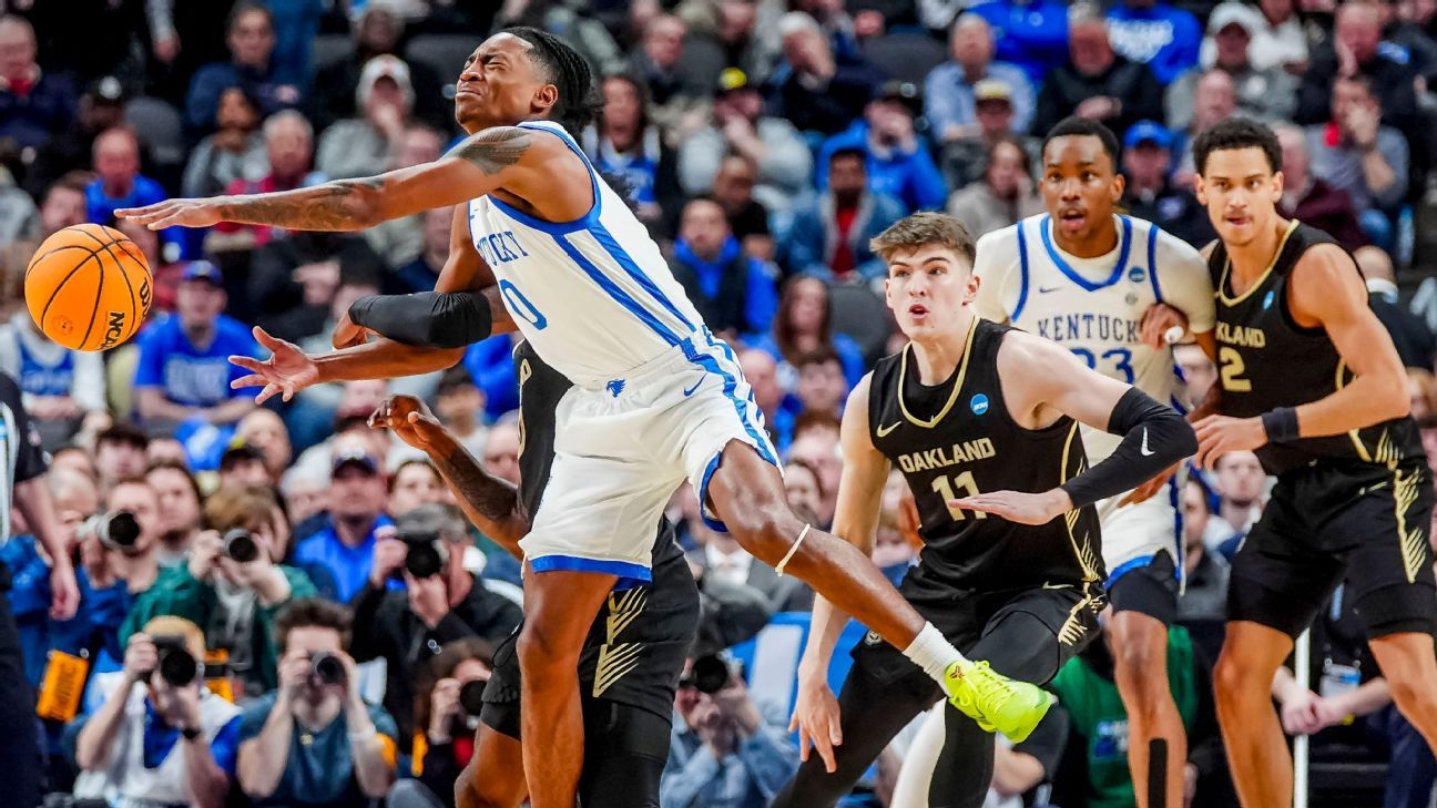 NCAA men’s tournament 2024: Live highlights from first round of March Madness
