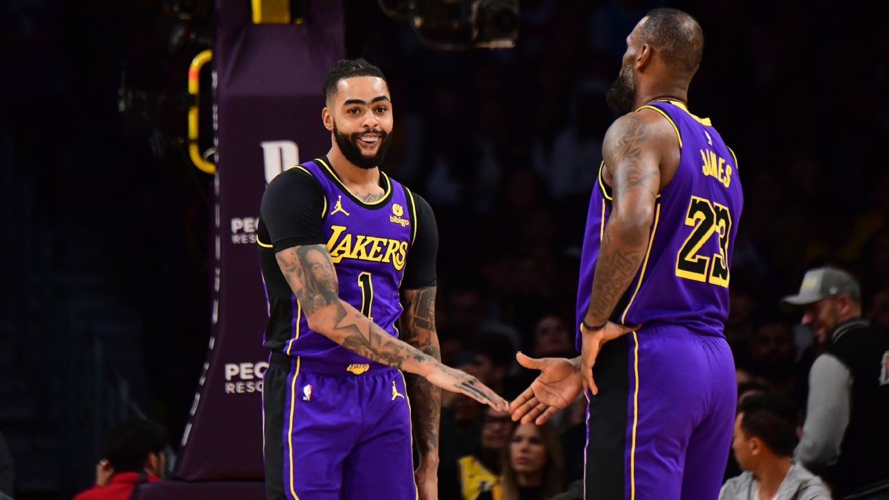 D’Angelo Russell entre dans l’histoire et bat le plus ancien record des Lakers