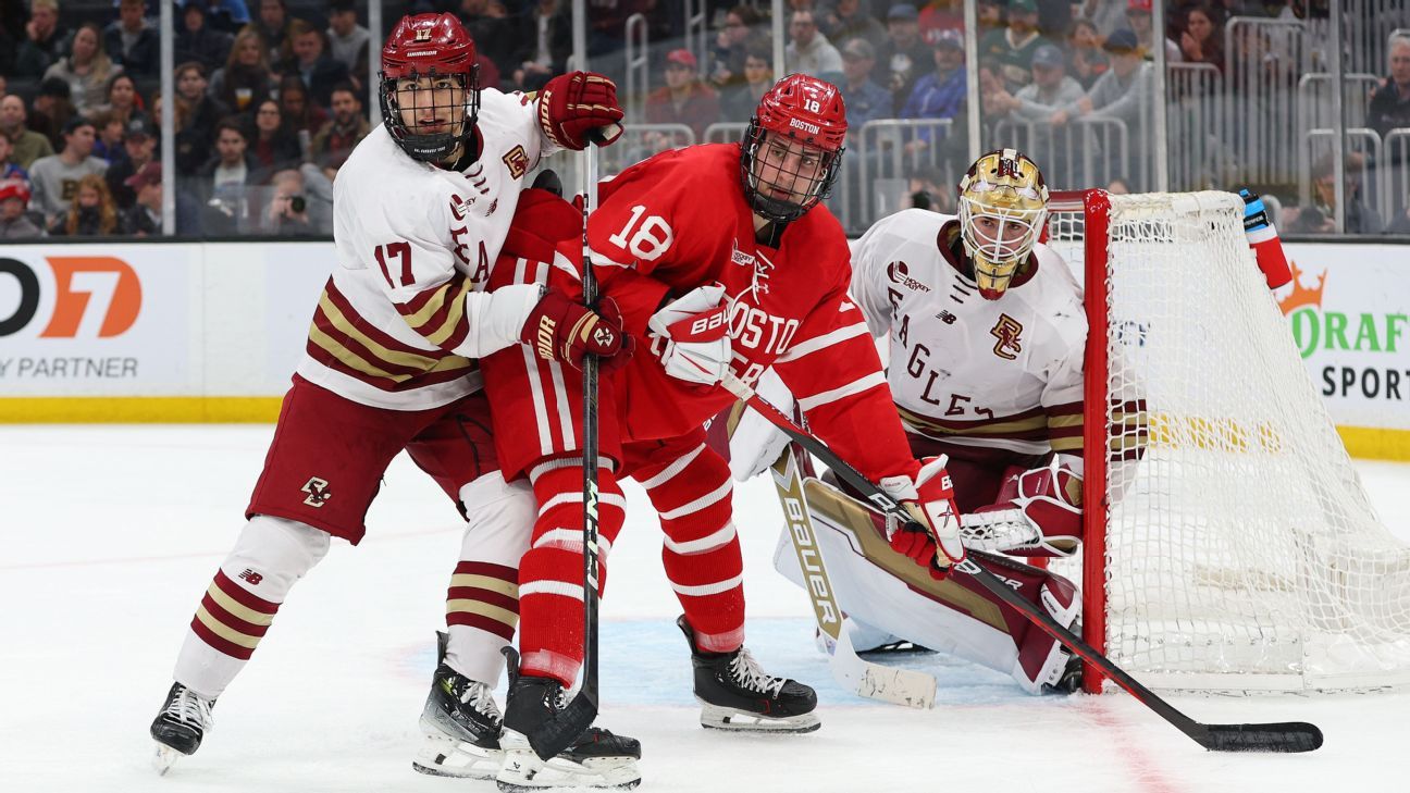 Boston College, Boston University on Frozen Four collision course - ESPN