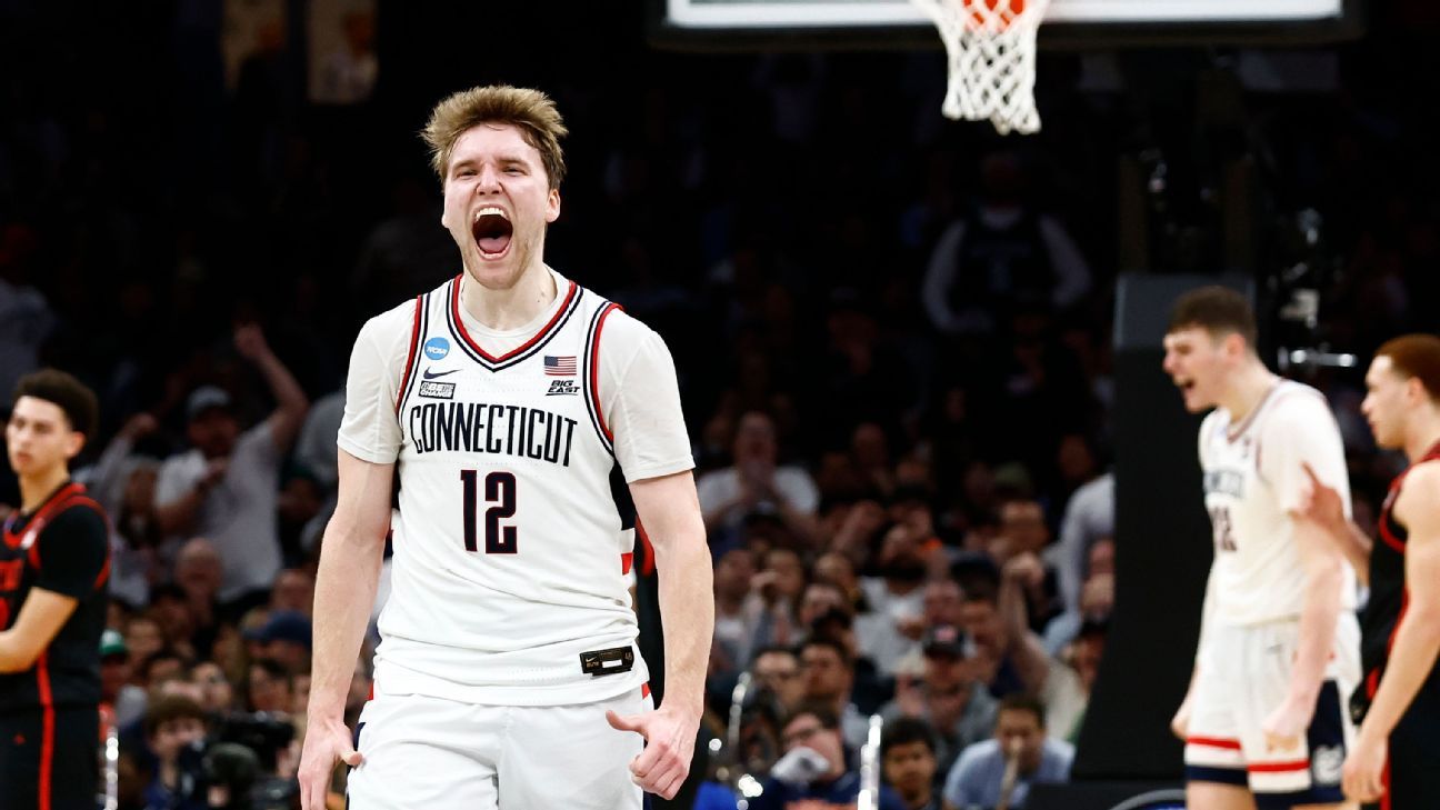 Photo of UConn stieg mit einem 30-Punkte-Sieg in einem Rückkampf gegen SDSU in die Elite Eight auf