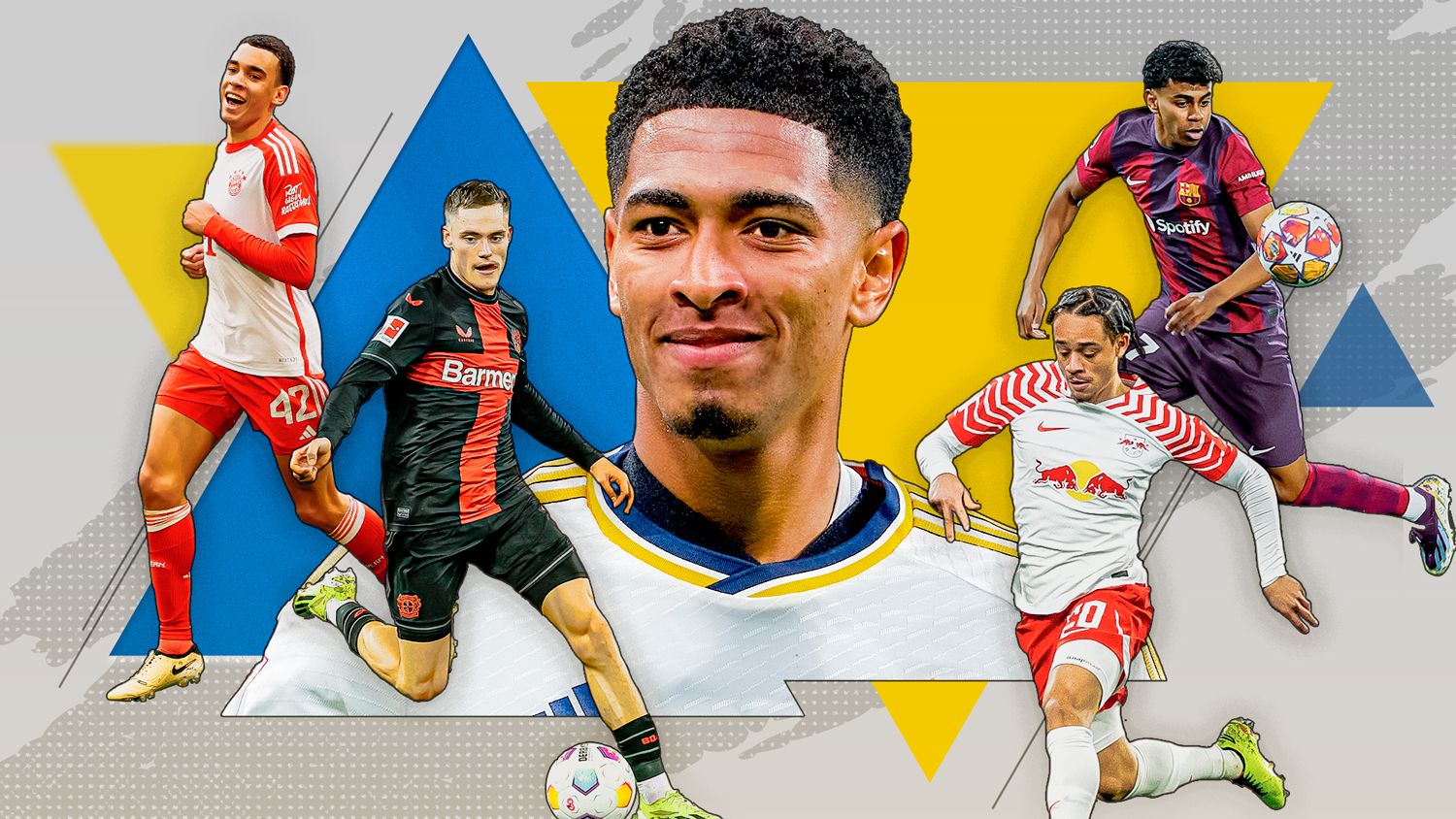 Bellingham, Wirtz, Musiala lead best male soccer players U21 ESPN