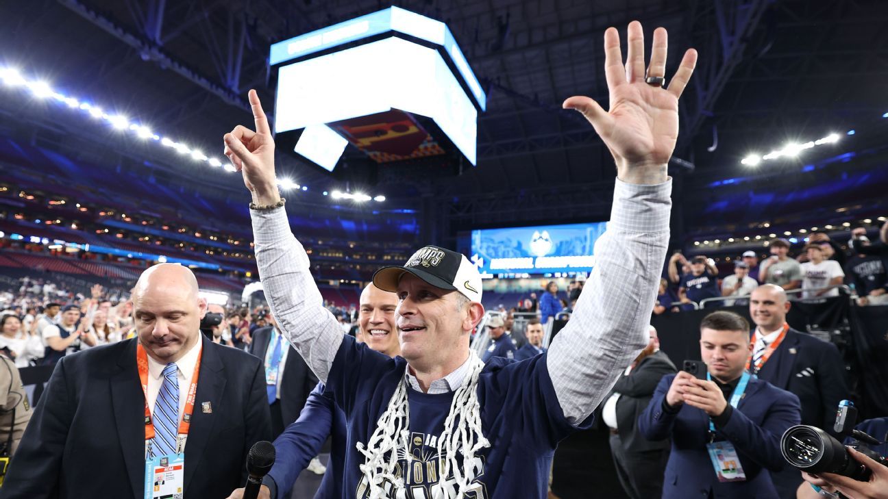 Backtoback champion UConn sits atop season's final AP poll ESPN