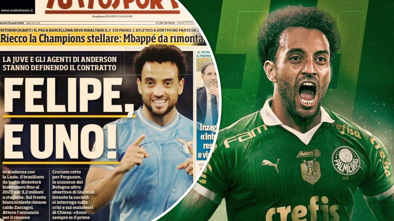 Felipe Anderson acertado com Palmeiras horas antes de anúncio oficial na Juventus.