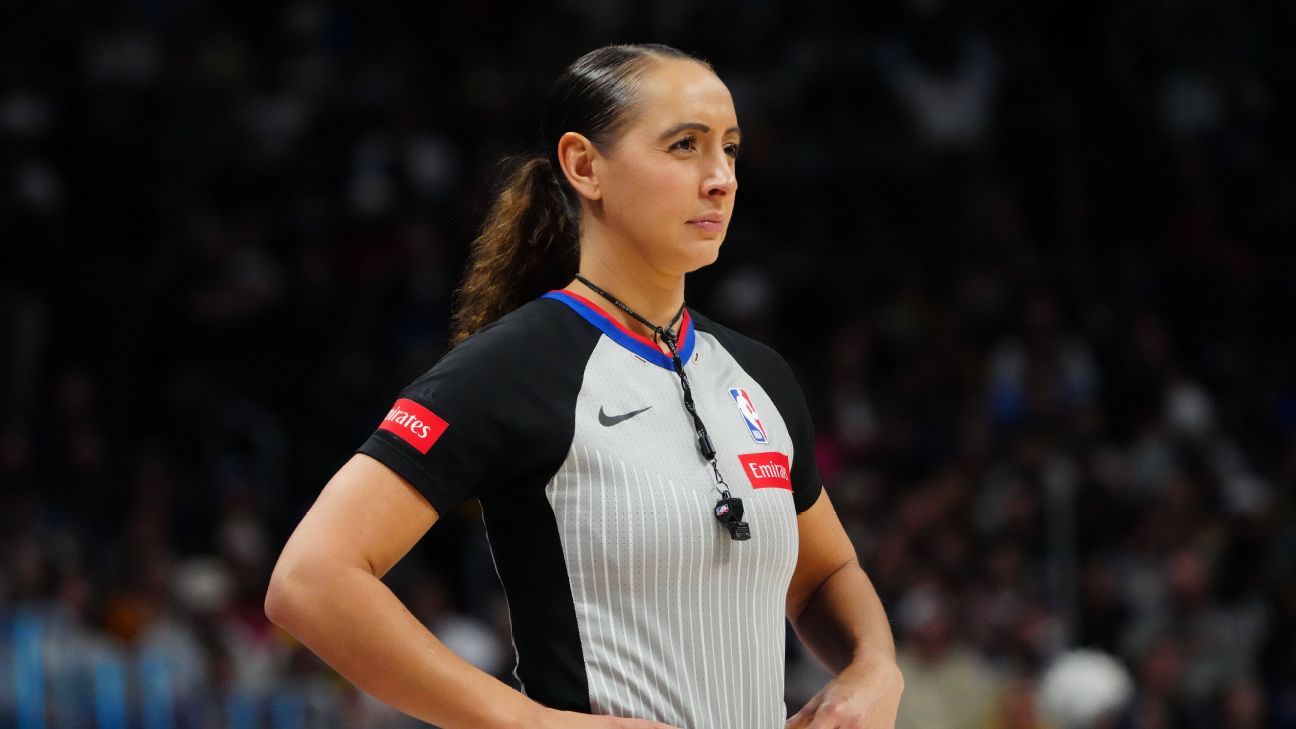 NBA selects just second woman to be playoff ref