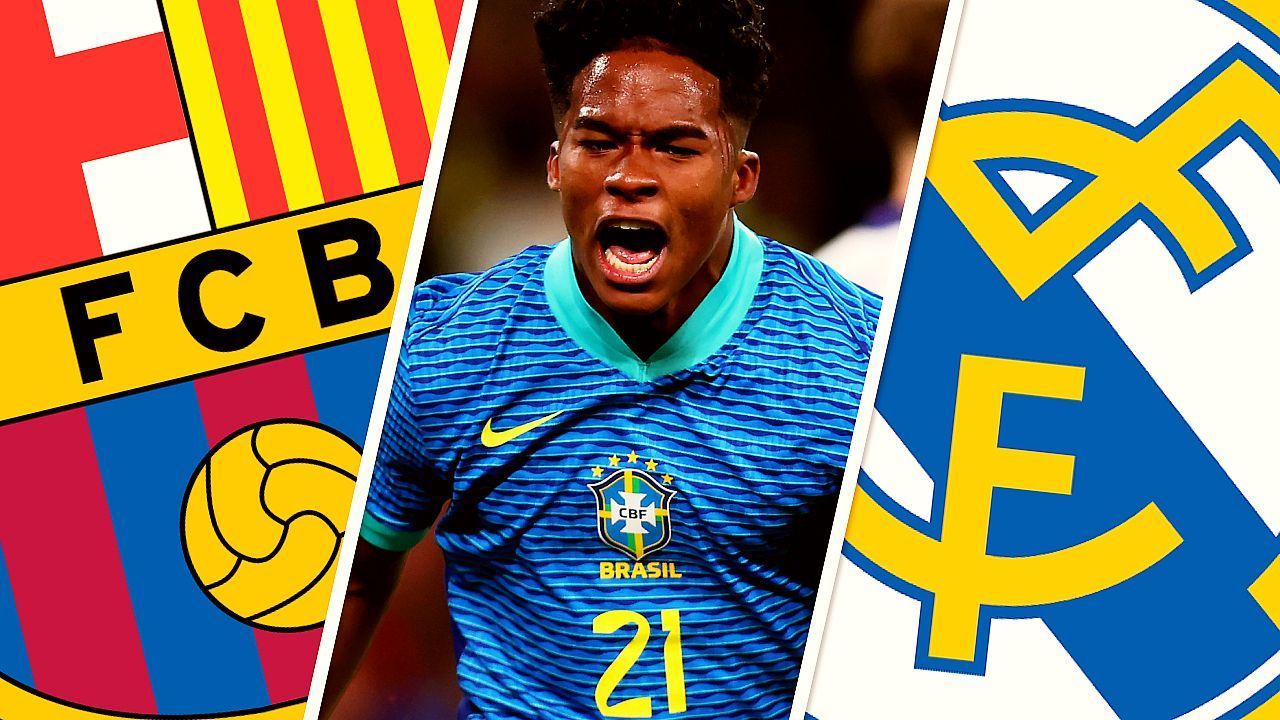 Negociações intensas: bastidores da disputa entre Real Madrid e Barcelona por Endrick