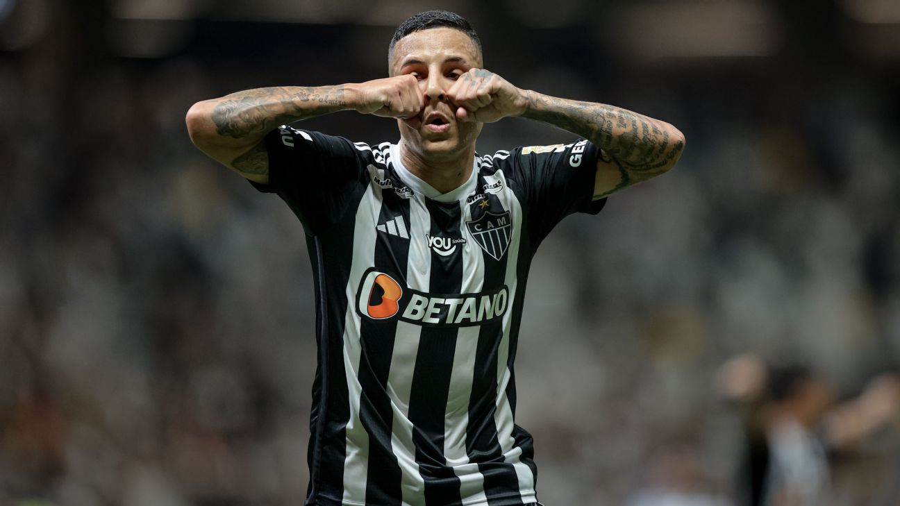 Atropelamento do Atlético-MG sobre o Cruzeiro encerra tabu na Arena MRV.