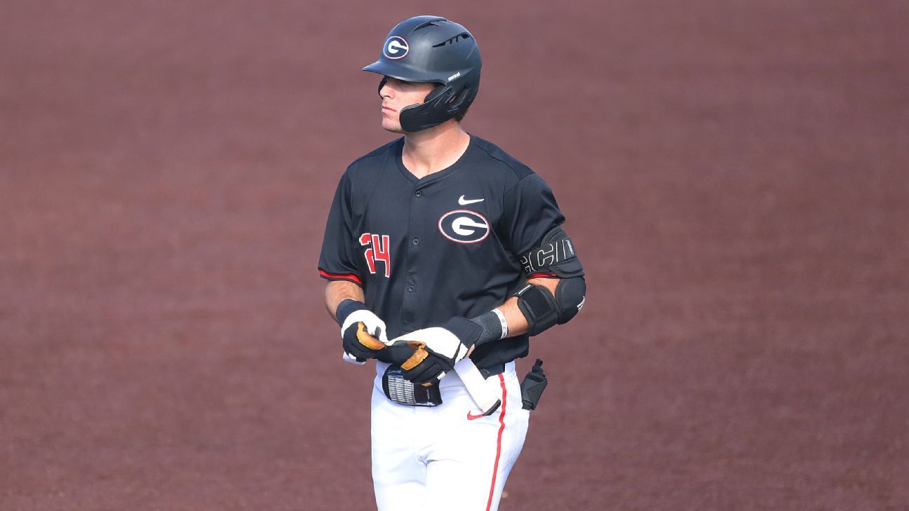 Georgia's Charlie Condon has 8-game home run streak snapped