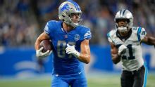 Lions TE Sam LaPorta (back) ruled out against Eagles