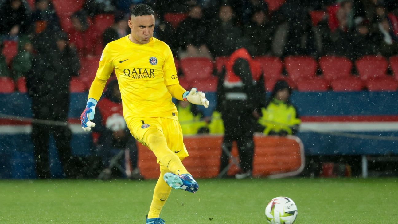 Keylor Navas once again became champions in France with PSG