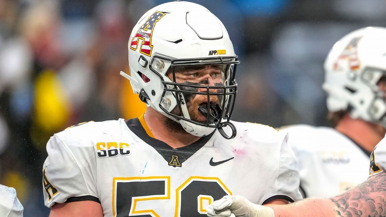 Appalachian State O-lineman Jack Murphy dies