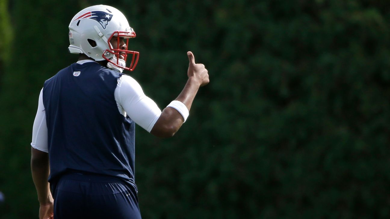 Emociona a Jacoby Brissett competir con Drake Maye en New England - ESPN