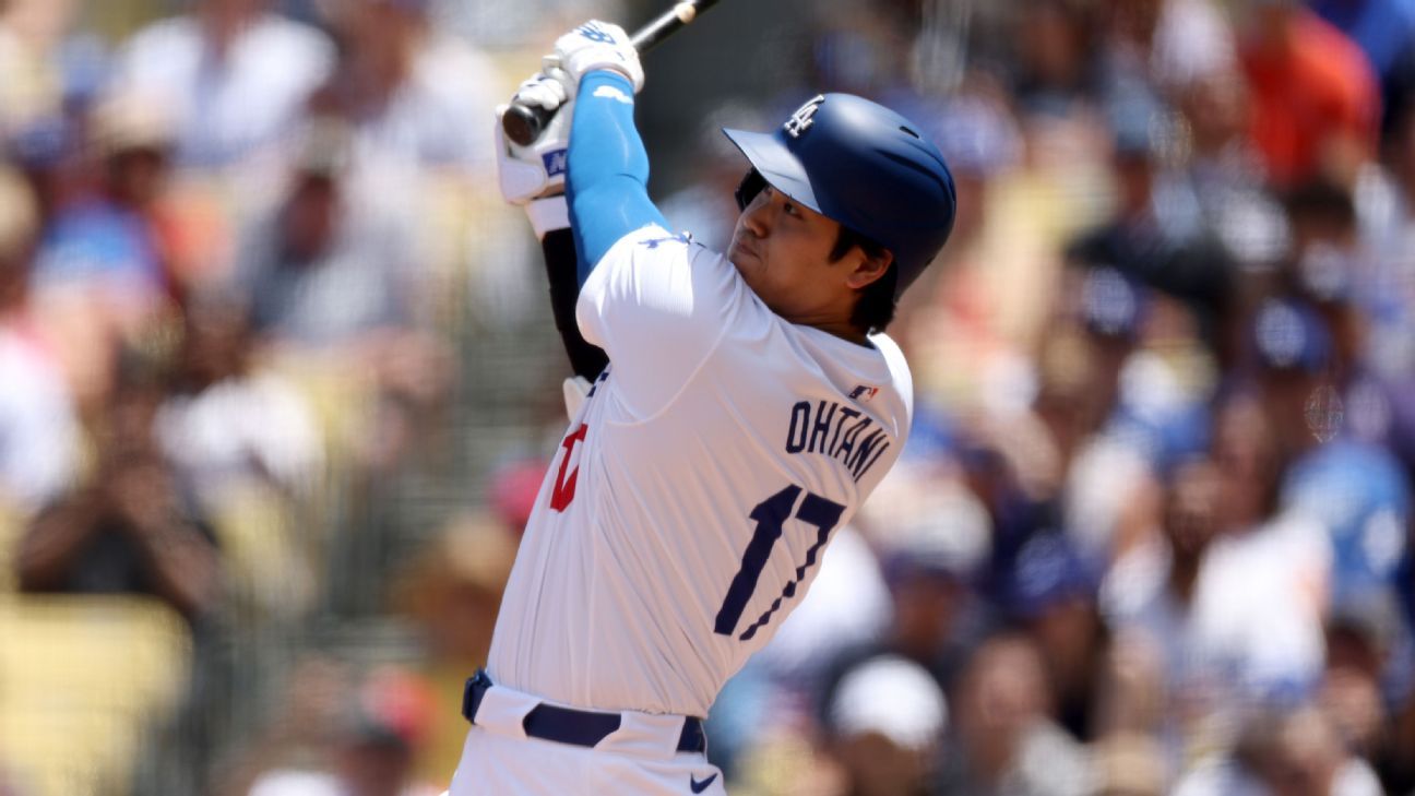 Shohei Ohtani a 4 coups sûrs et deux circuits alors que les Dodgers balayent les Braves