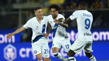 Inter Milan thrash Frosinone for season's-best 5-0 win