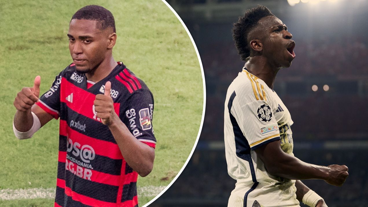 Vinicius Jr. elogia Lorran do Flamengo: Craque de bola após atuação contra Corinthians.