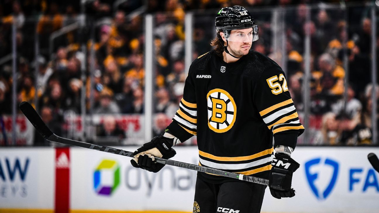 Why Bruins defenseman Andrew Peeke is trying to devastate his younger self