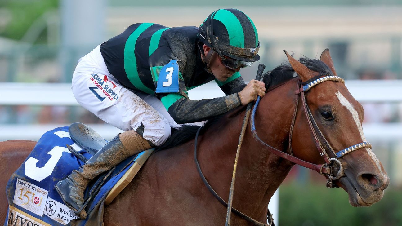 Derby winner Mystik Dan on track for Belmont