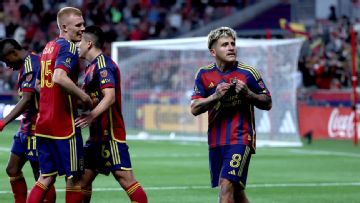 Real Salt Lake unbeaten streak stretches to 9 with win over the Sounders