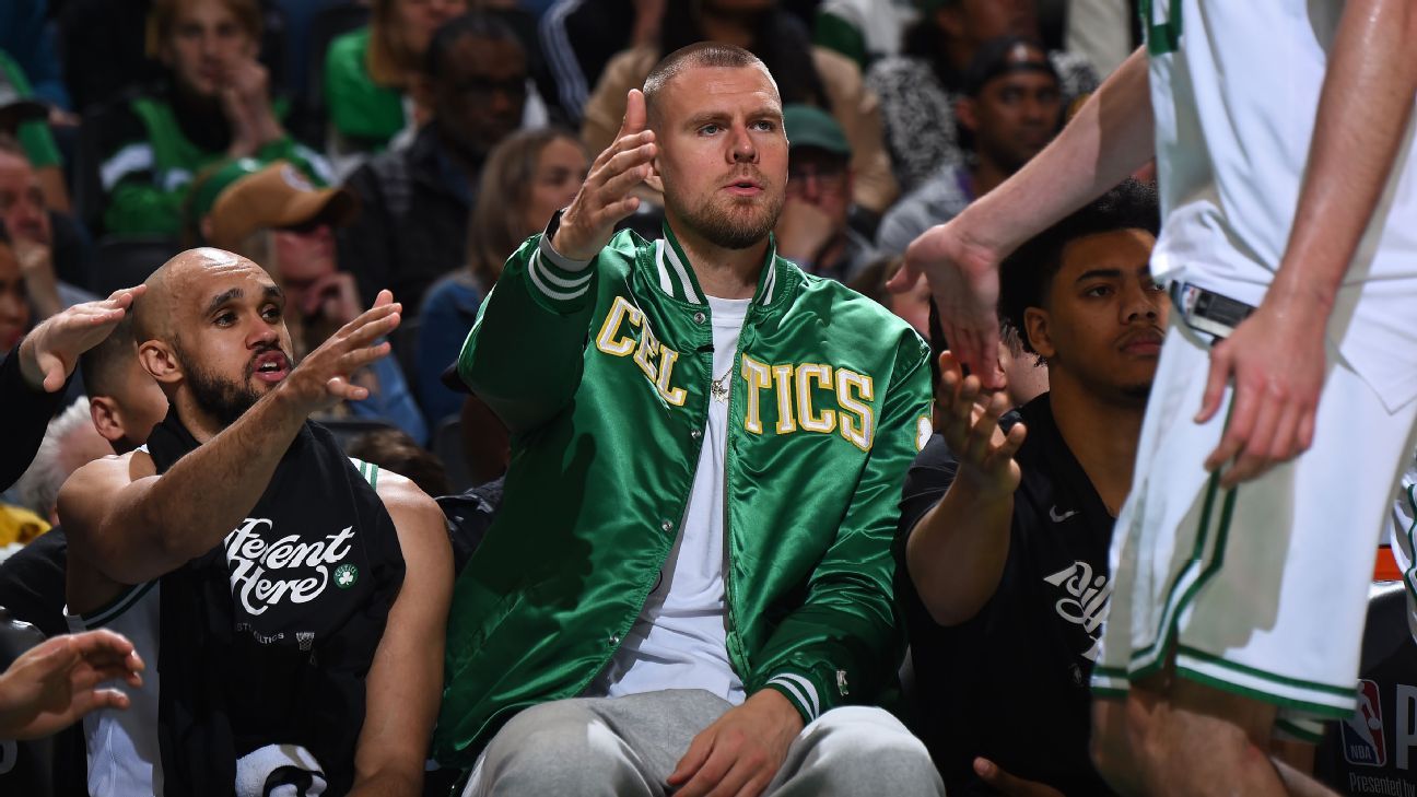 Sources - Celtics' Kristaps Porzingis expected out for start of ECF - ESPN