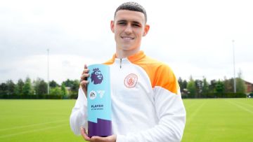 Man City's Phil Foden named Premier League Player of the Season