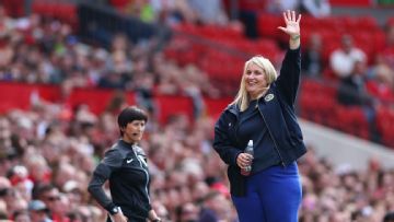 Emma Hayes ends Chelsea reign with 5th successive WSL title